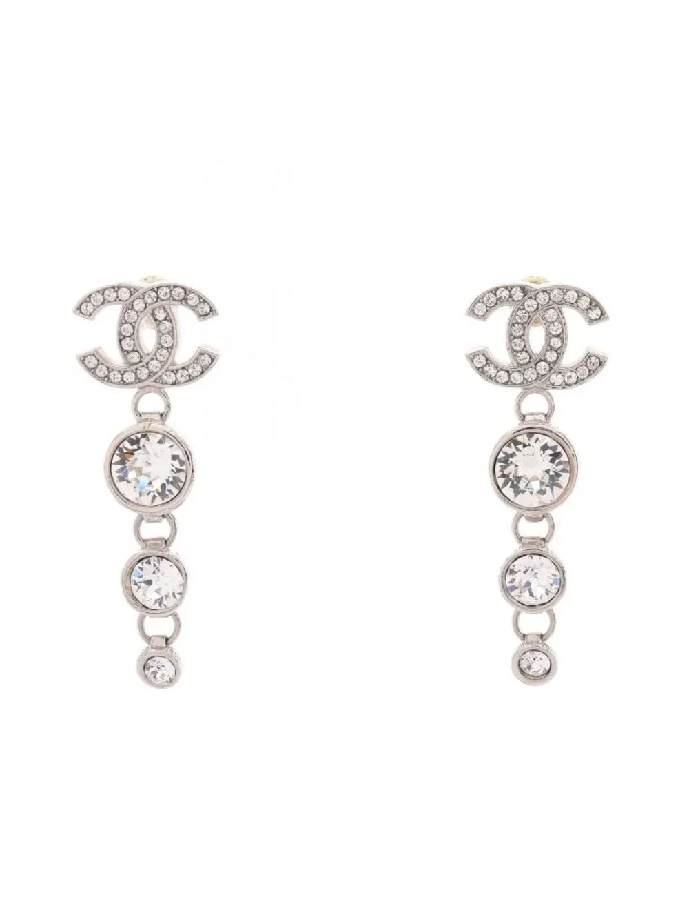 Chanel Earrings CC Logo
